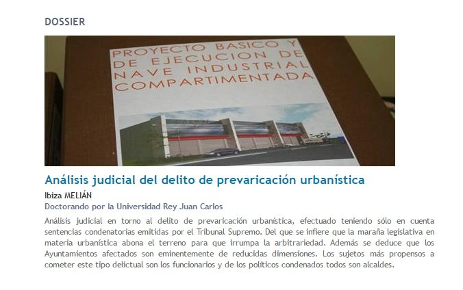 Artículo Diario la Ley 21.3.2016